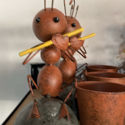 Cute Small Ant Garden Decoration Statue 