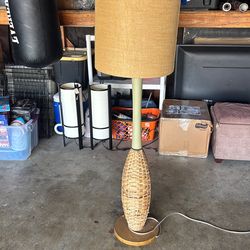 Wicker lamp