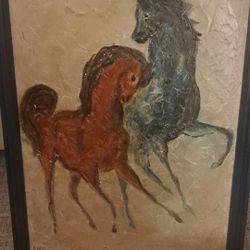 Courtship," by the Hungarian artist Denes de Holesch 