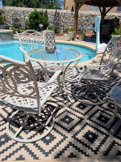 5 PC outdoor patio furniture set