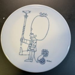 Vintage Bing & Grondahl Trivet Tile Copenhagen Porcelain Made in Denmark Design Antoni Wall Plate 1906-949