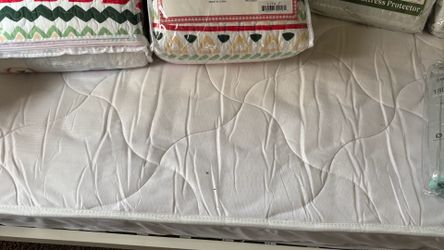 Complete bunk beds with all the bedding included