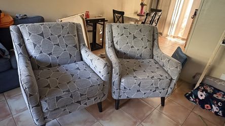 ✨ Pair of Accent Chairs – $150 for BOTH ✨