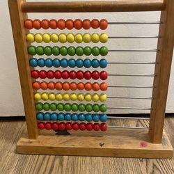 Ábaco De Madera Para Niños 