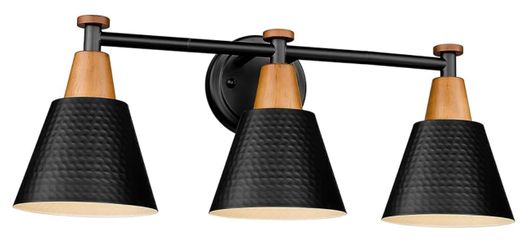 FEMILA Black Bathroom Light Fixtures