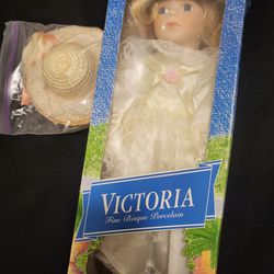 The Promenade Collection Victoria Fine Bisque Porcelain Doll