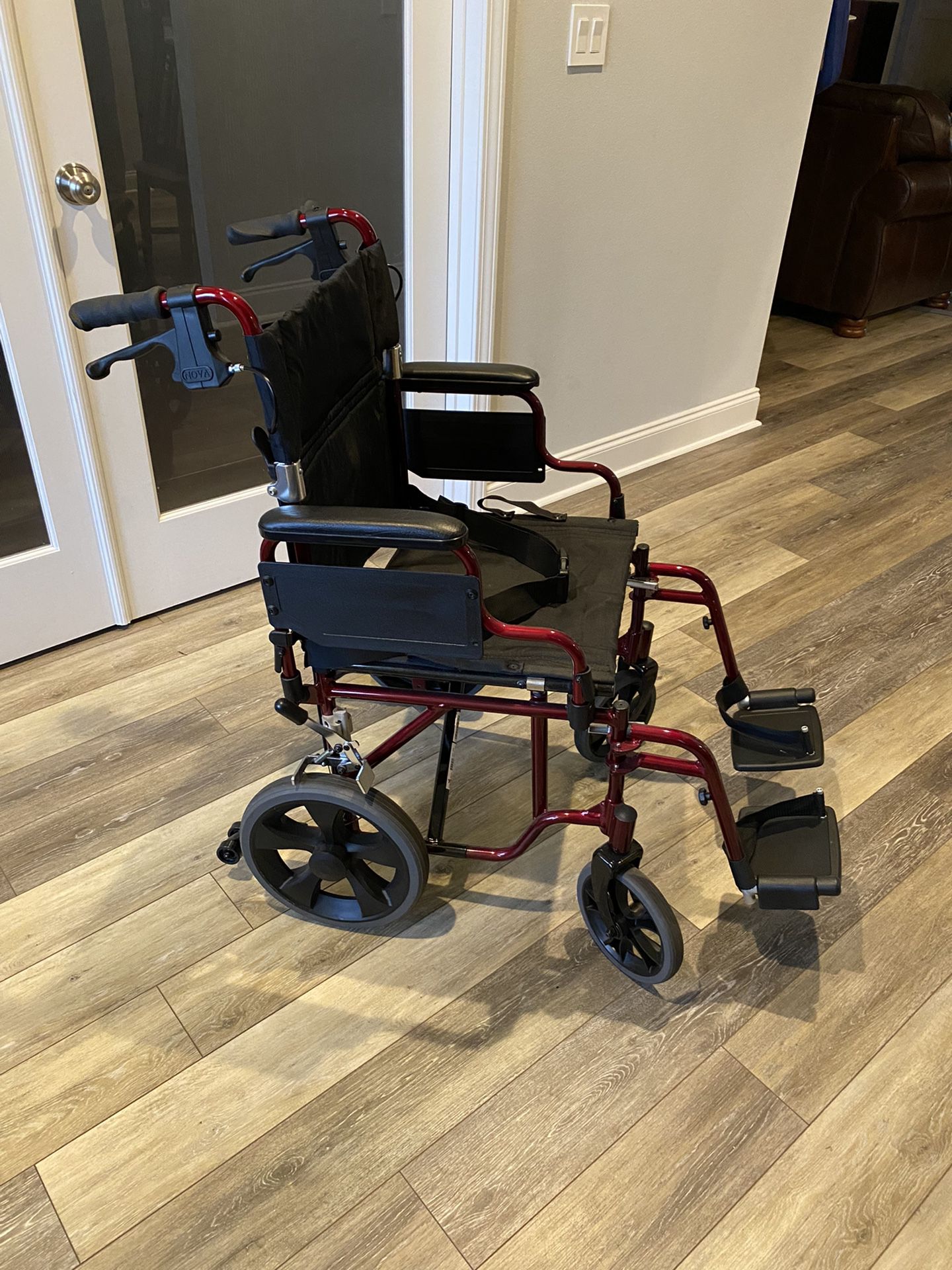 Nova Light Weight Folding Wheelchair 