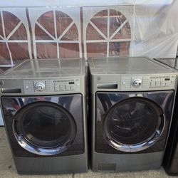Kenmore front load washer and GAS dryer
