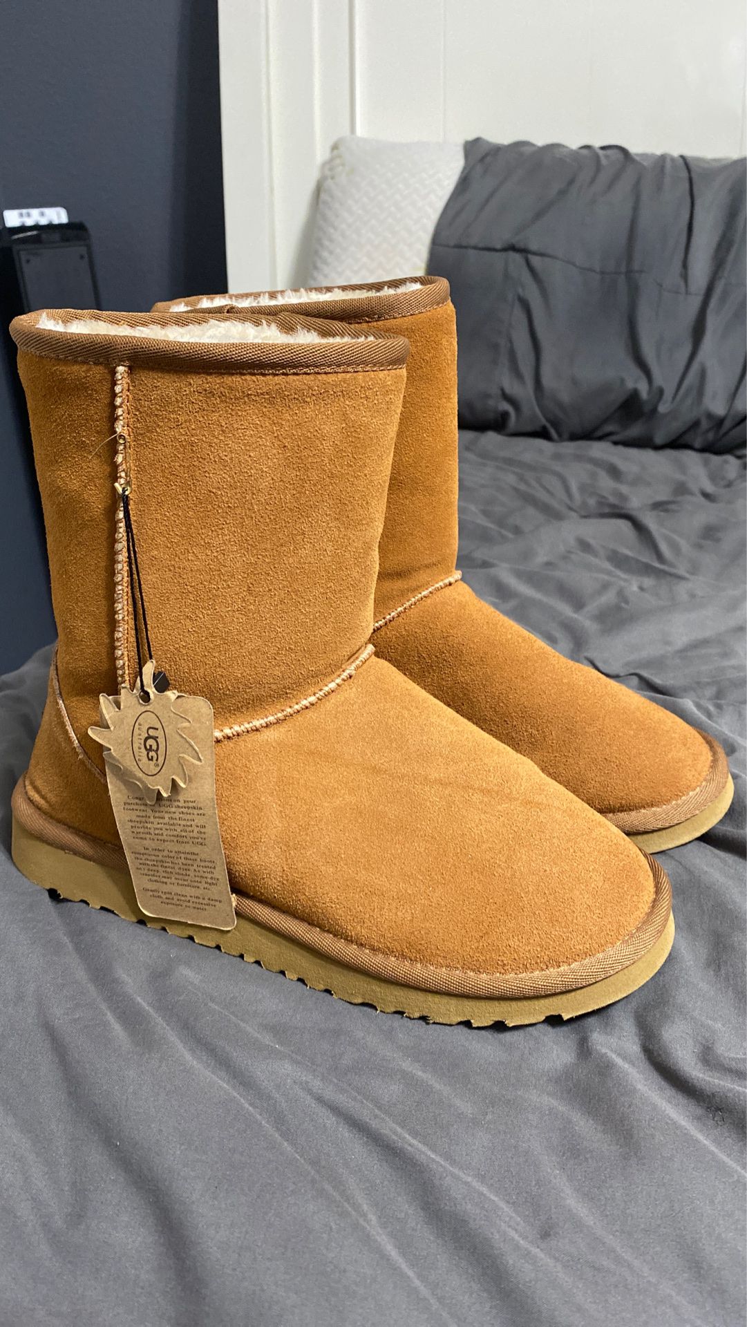 High ugg boots(brown)