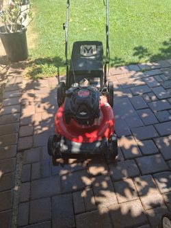 Lawnmower works good $90