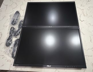 ASUS 24 inch Monitors (2)