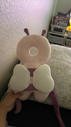 Baby backpack head protector