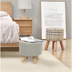 Round Ottoman Foot Rest Stool