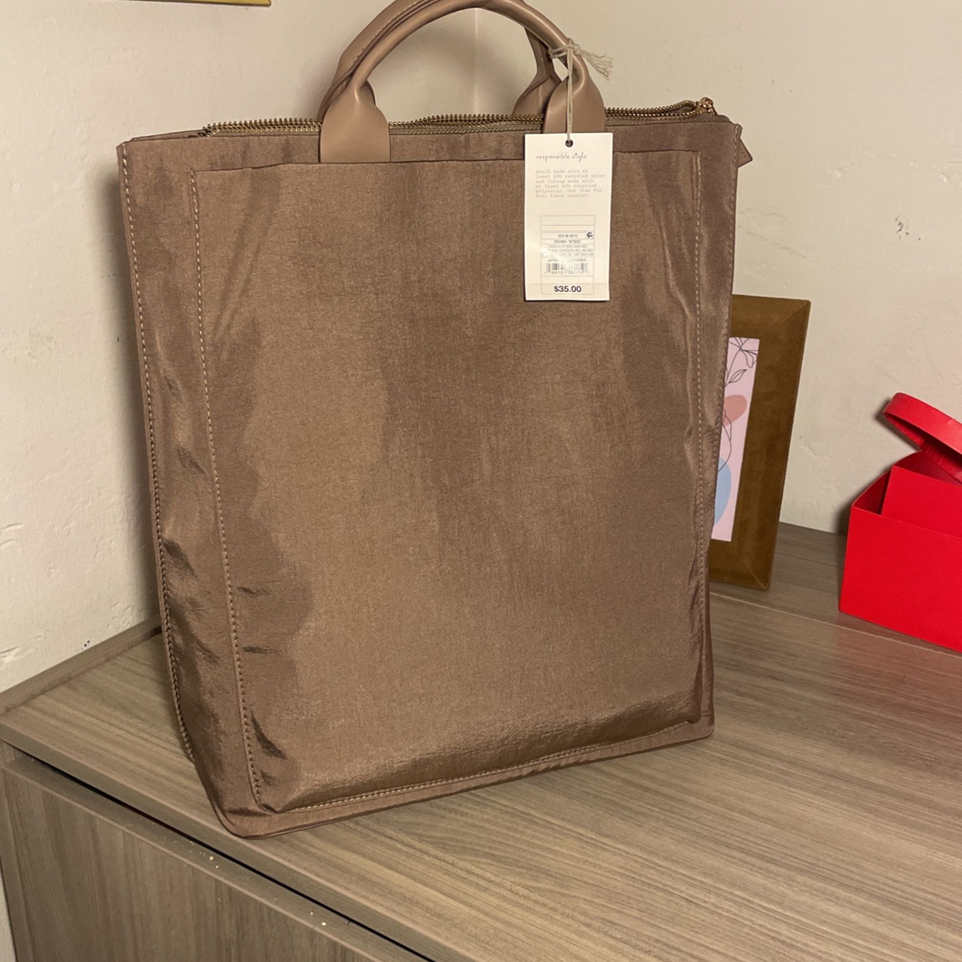 Brown New Day Backpack
