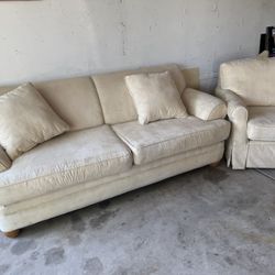 Custom Made Sofa And Chair 
