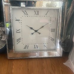 Clock With Rhinestones
