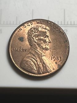 1983 D Penny