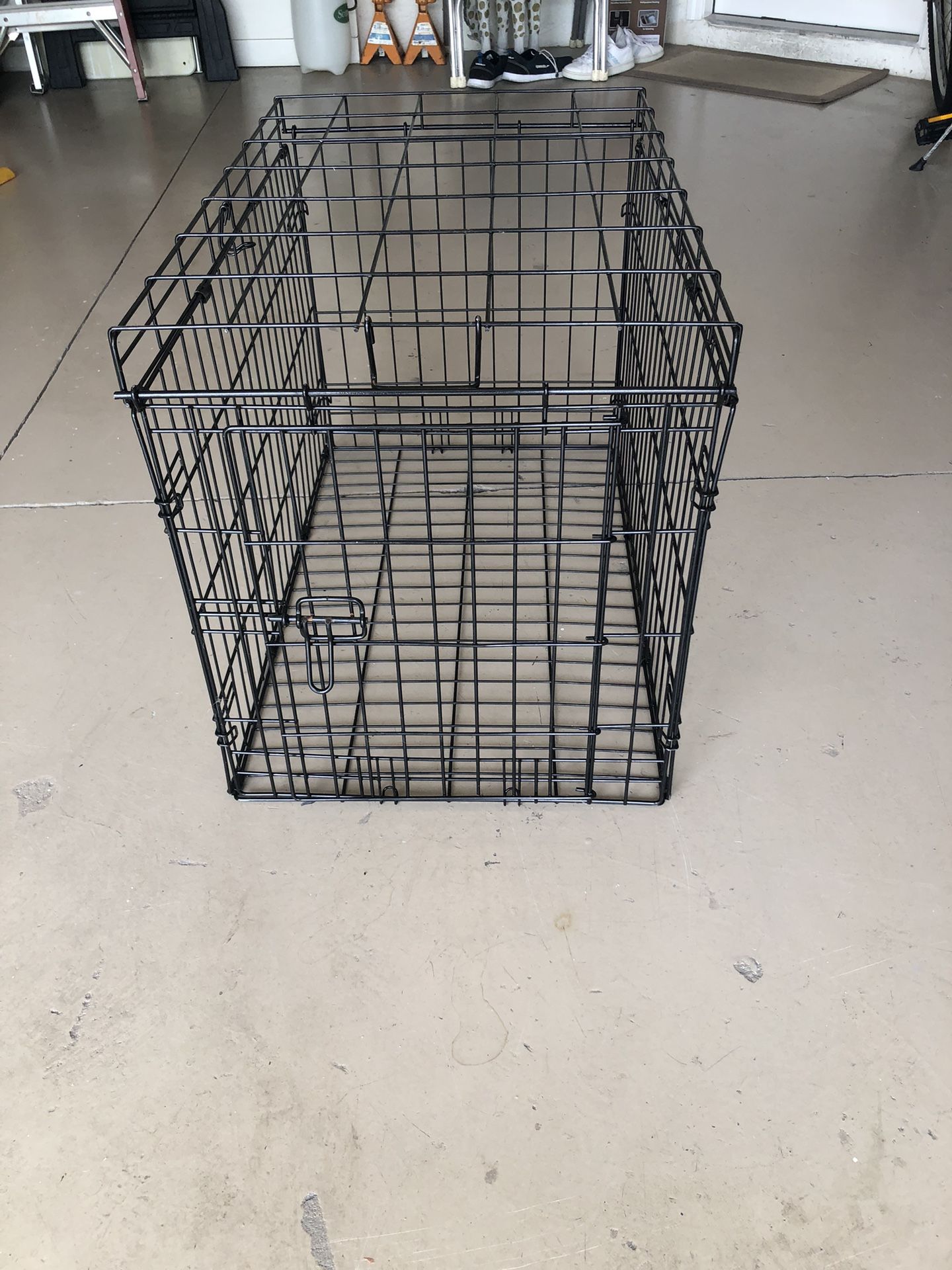 Dog Cage 19”x30”x21”high 