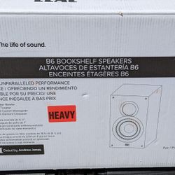 ELAC B6 Debut Series 6.5" Bookshelf Speakers by Andrew Jones