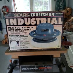 Sears/Craftsman 11" Industrial Buffer/polisher 