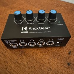 Knox Portable Headphone Amplifier