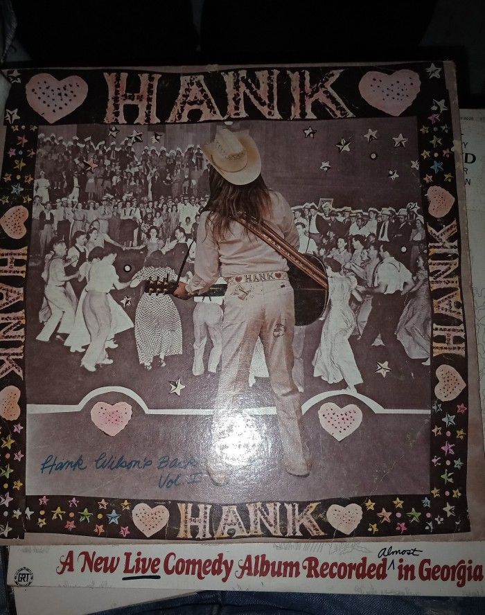 Hank Wilson Jr. - Hanks Wilson's Back Volume 1 Vinyl VG-A6 Original Album Cover