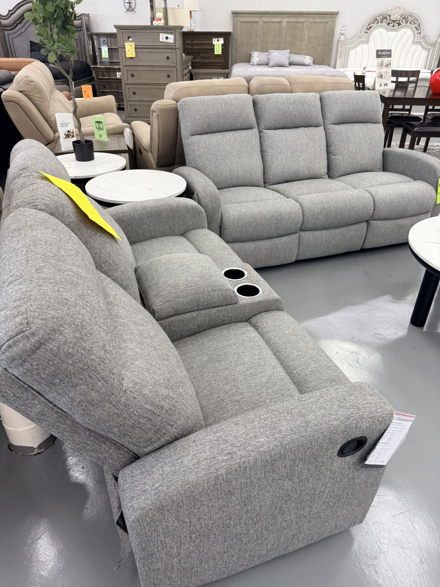 New Sofa And Loveseat Recliner For $51 Downpayment Financial