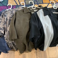 4 Men’s Milano Bay 2XL Short Sleeve Shirts - Make Offer