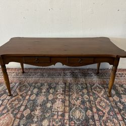 Vintage Wood Coffee Table