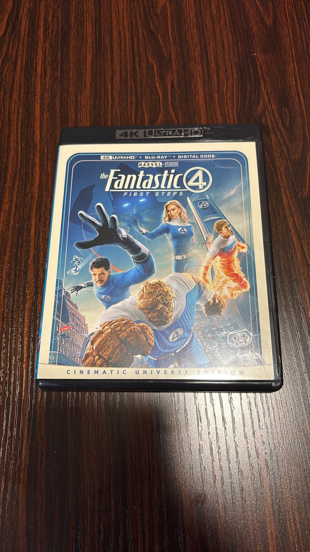 The Fantastic 4 First Steps 4k Blu Ray