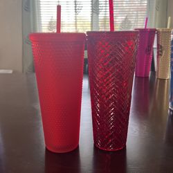 Red Starbucks Cups