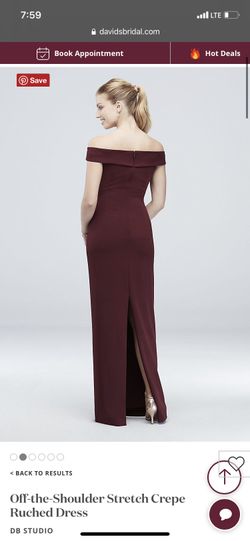 David’s Bridal Bridesmaids Dress