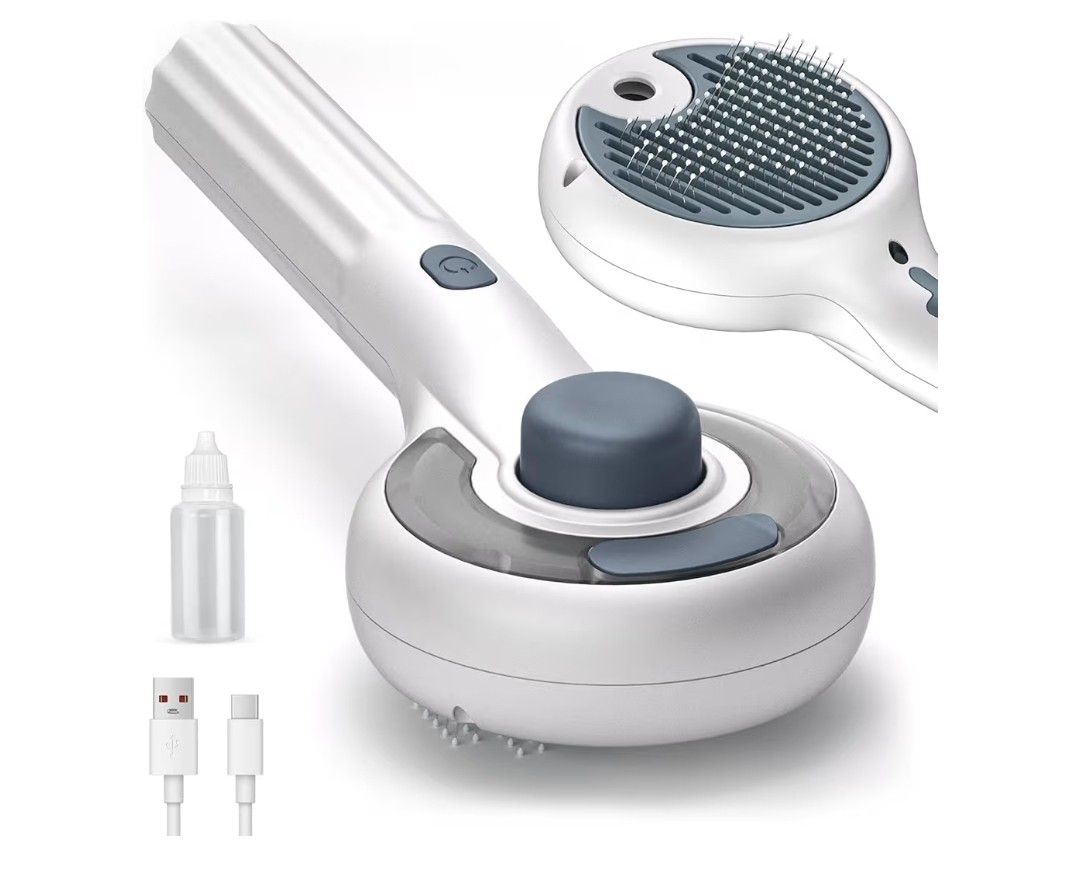 Steam Brush For Grooming Pets