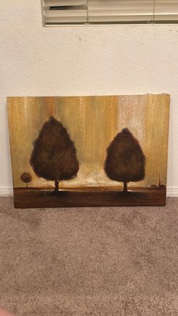 Tree Landscape Canvas Wall Art Painting