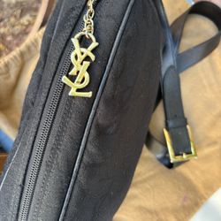 Vintage Yves Saint Laurent YSL Black Crossbody 