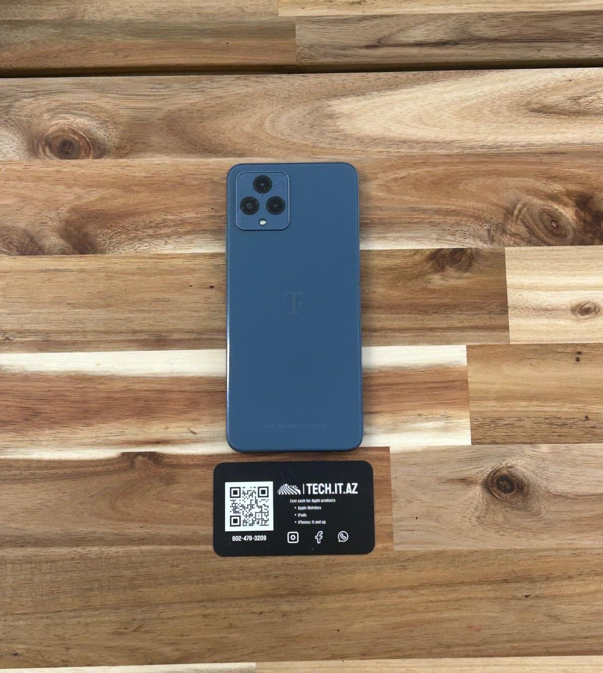 📱 REVVL 6 5G | 64GB | Blue | T-Mobile/Metro PCS Only | Hablo Español