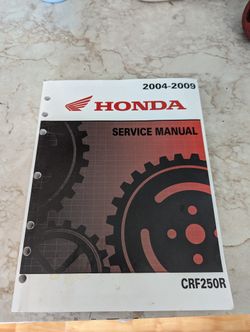 Honda CRF Service Manual 