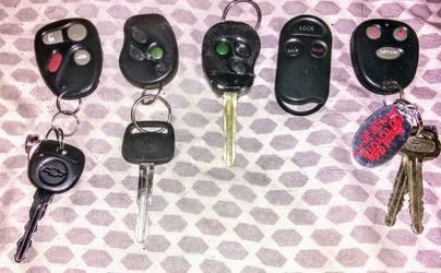 Keyless entry fobs.......40$ each.