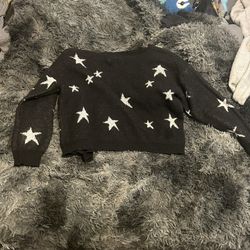 Black And White Cardigan Medium