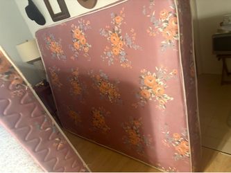 Queen size mattress, and boxspring