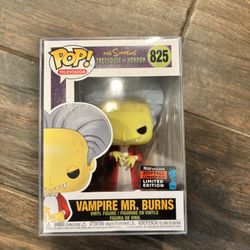 vampire Mr. Burns Funko Pop #825