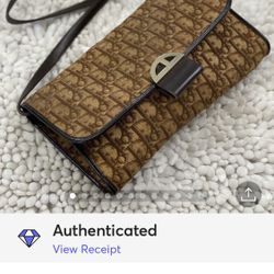 Vintage Christian Dior Trotter shoulder bag