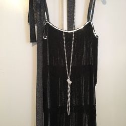 Halloween roaring 20s outfit 
