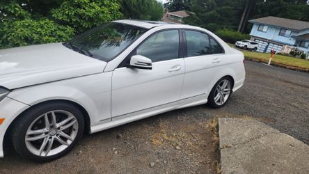Parts car 2013 Mercedes c250