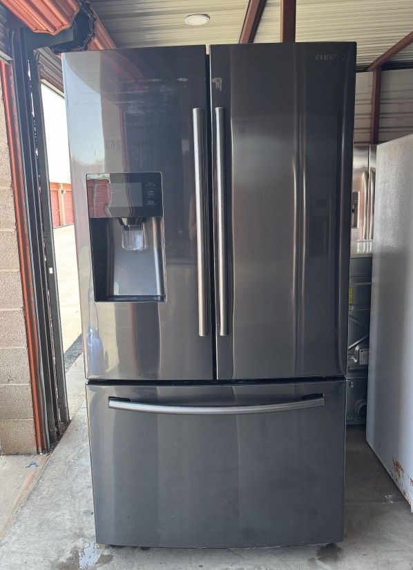 Samsung Stainless Steel Refrigerator And Freezer