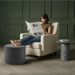 Boucle Pouf Ottoman