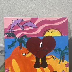 bad bunny album Cover Painting