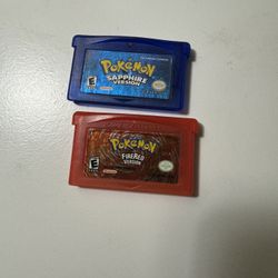 Pokemon Firered And Pokemon Sapphire
