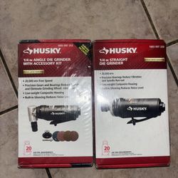 Brand New Husky Angle Grinders