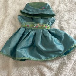 Bitty Baby Blue Flower Dress